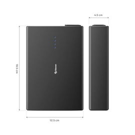 Estación de poder portátil de 24,000 mAh con inversor de corriente de 80 W (110 Vca) Estación de poder portátil de 24,000 mAh con inversor de corriente de 80 W (110 Vca)