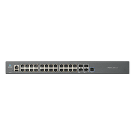 Switch cnMatrix EX2028 capa 3 de 28 puertos (24 Ethernet Gigabit, 4 SFP+) administración desde la Nube (MX-EX2028XXA-U)