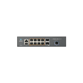 Switch cnMatrix EX2010-P capa 3 de 10 puertos(8 PoE Gigabit 802.3af/at, 2 SFP, 1 consola, 1 MNGMT, 1 USB)  administración desde la Nube (MX-EX2010PXA-U)