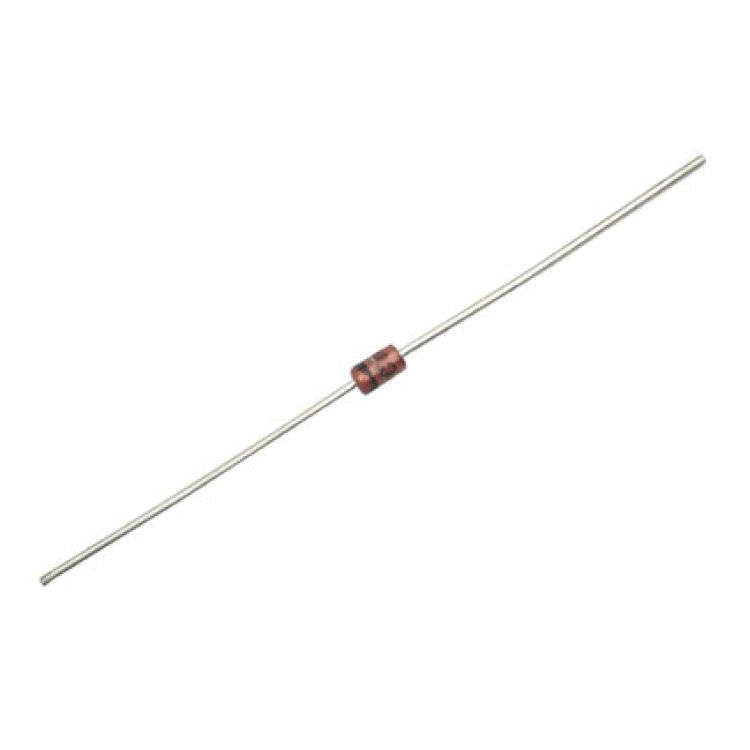 Diodo Zener de 5.1 Volts, 1/2 Watt, 5% tolerencia Diodo Zener de 5.1 Volts, 1/2 Watt, 5% tolerencia