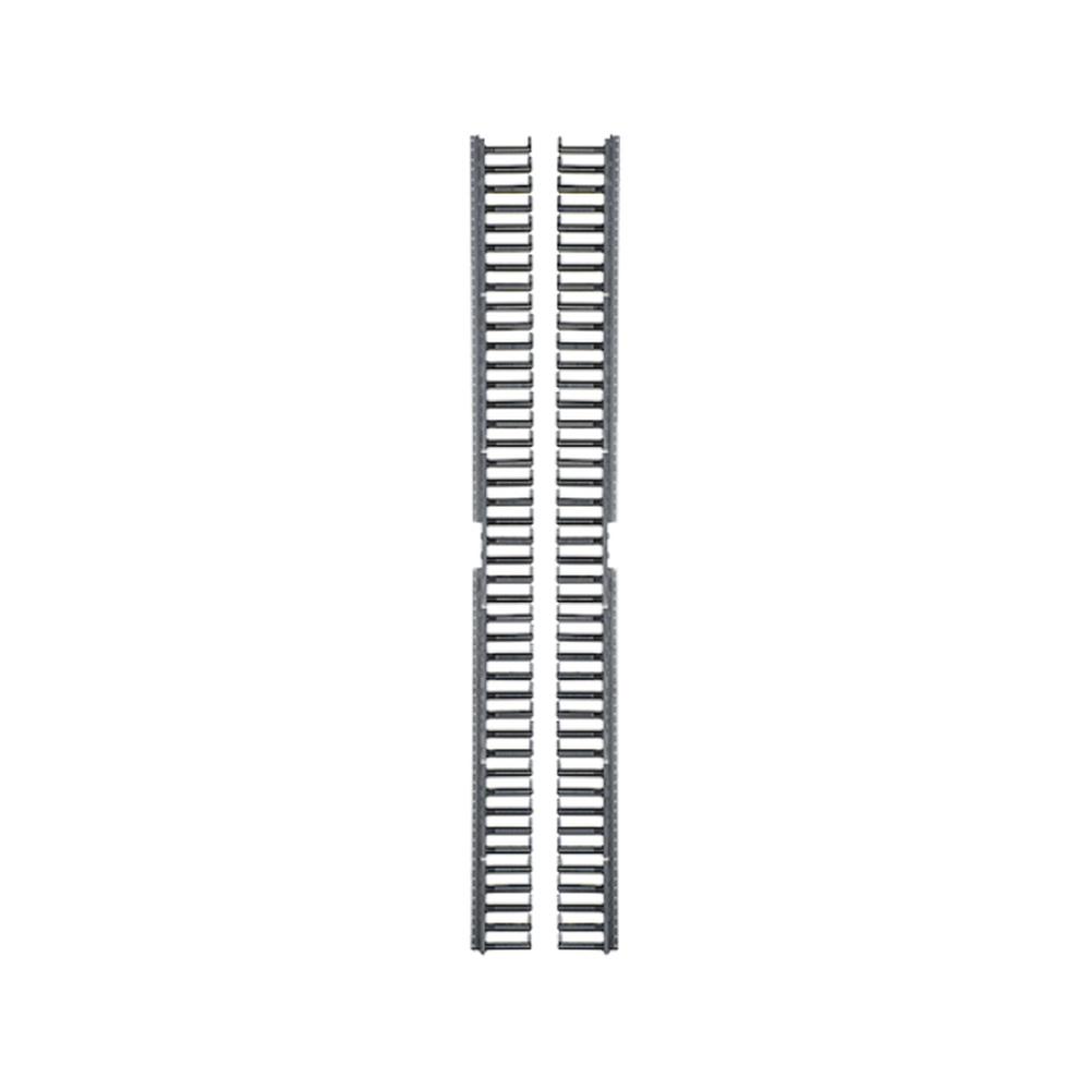 Kit de Soportes para Administración de Cable, Para Gabinetes Net-Verse de 800mm y 42UR, Color Negro