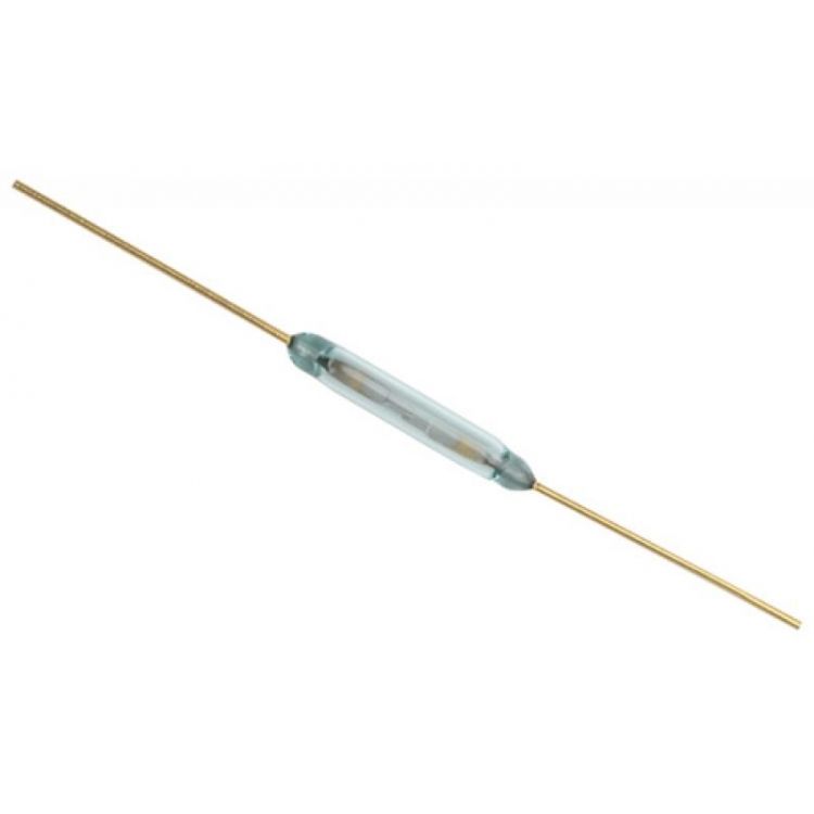 Relevador magnético Reed switch, de 1 polo, 1 tiro (SPST) Relevador magnético Reed switch, de 1 polo, 1 tiro (SPST)