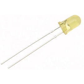 LED de 5 mm, color ámbar claro LED de 5 mm, color ámbar claro