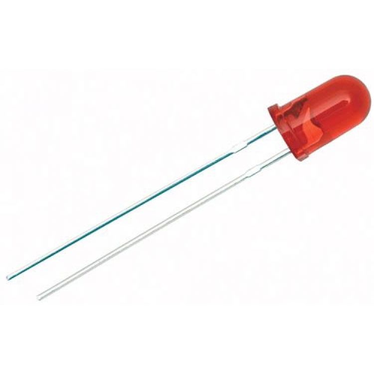 LED de 5 mm, color rojo claro LED de 5 mm, color rojo claro