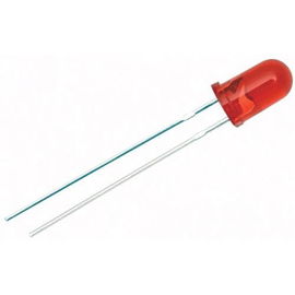 LED de 5 mm, color rojo claro LED de 5 mm, color rojo claro