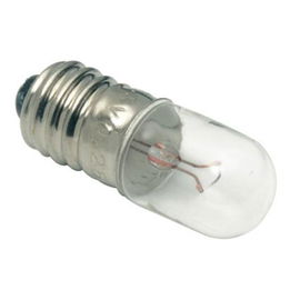 Foco miniatura de rosca, de 6,3 Volts y 1,57 Watts Foco miniatura de rosca, de 6,3 Volts y 1,57 Watts