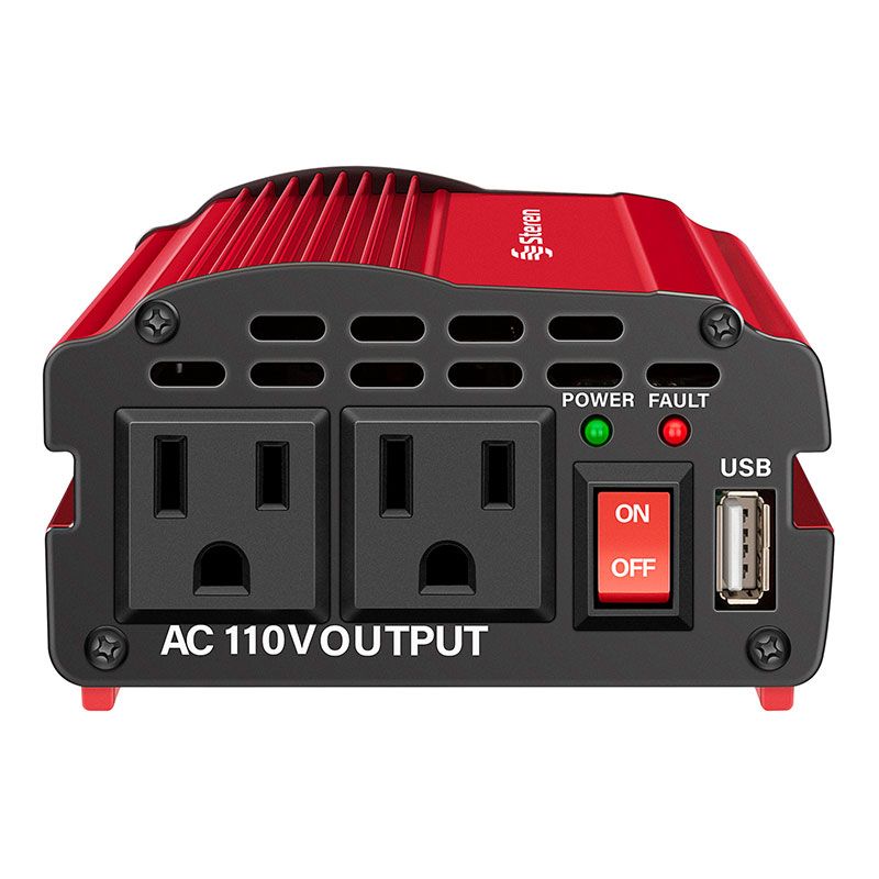 Inversor de corriente automotriz de 400 W (12 Vcc a 110 Vca) Inversor de corriente automotriz de 400 W (12 Vcc a 110 Vca)