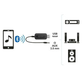 Receptor de audio Bluetooth*
