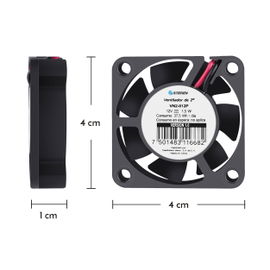Ventilador plástico de 2
