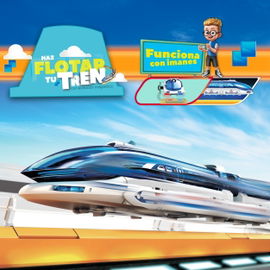 Kit de tren con levitación magnética para armar Kit de tren con levitación magnética para armar