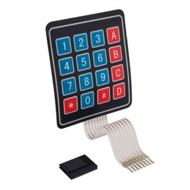 Teclado numérico matricial 4 x 4