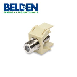 ADAPTADOR AX102907 BELDEN VIDEO F COAXIAL BLANCO KEYCONNECT
