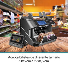 Contadora profesional de billetes