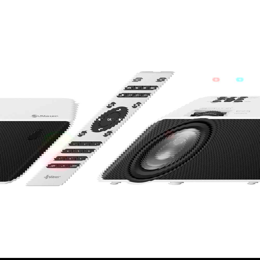 Proyector multimedia HD de 7000 lúmenes, portátil Proyector multimedia HD de 7000 lúmenes, portátil
