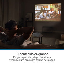 Proyector multimedia HD de 7000 lúmenes, portátil Proyector multimedia HD de 7000 lúmenes, portátil