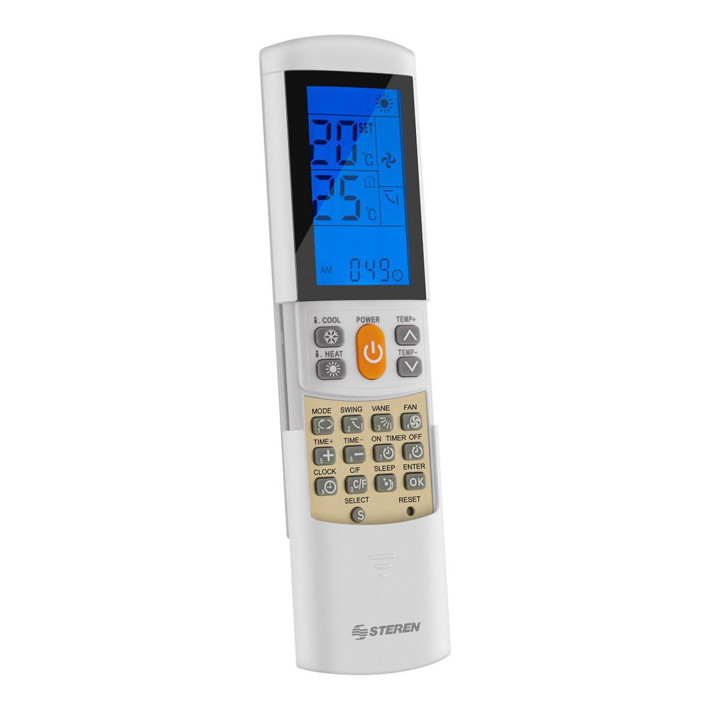 Control remoto universal para aire acondicionado, con termómetro Control remoto universal para aire acondicionado, con termómetro