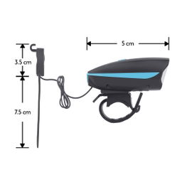Linterna y claxon para bicicleta Linterna y claxon para bicicleta