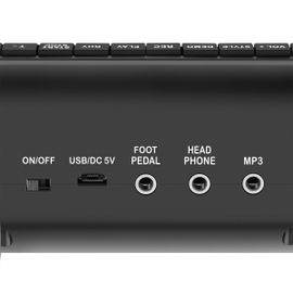 Batería electrónica con bocinas integradas