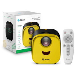 Micro proyector multimedia de 1000 lúmenes, portátil