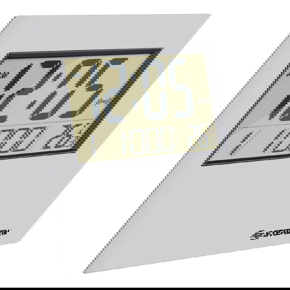 Reloj digital con alarma, calendario y termómetro