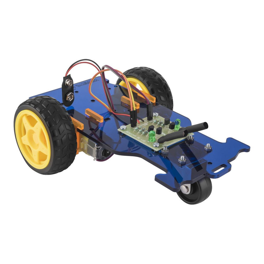 Kit de robot seguidor de luz para armar Kit de robot seguidor de luz para armar