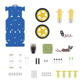 Kit de robot seguidor de luz para armar Kit de robot seguidor de luz para armar