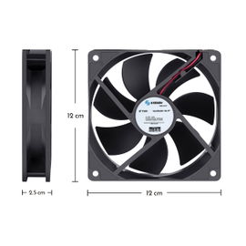 Ventilador plástico de 6 Ventilador plástico de 6