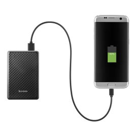 Power Bank de 5,000 mAh, texturizada