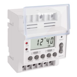 Temporizador (timer) digital industrial de 2 canales
