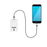 Adaptador universal de contactos, con cargador USB para viaje