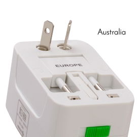 Adaptador universal de contactos para viaje