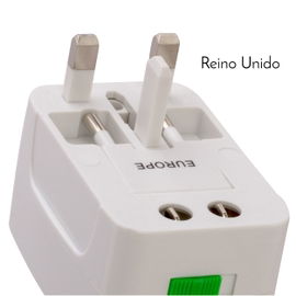Adaptador universal de contactos para viaje