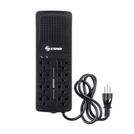 Regulador de voltaje 1,000 W con 8 contactos