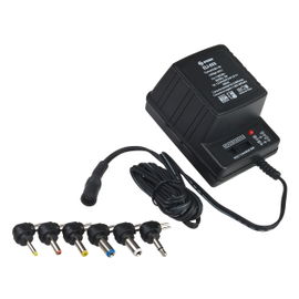 Eliminador de  1,5 a 12 Vcc, 500 mA con puntas intercambiables