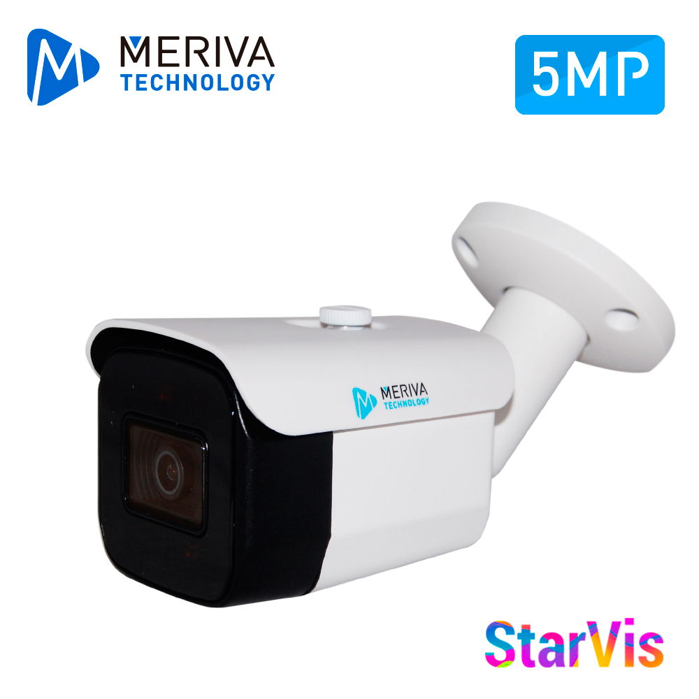 CAMARA AHD / TVI / CVI 5MP / BULLET MERIVA TECHNOLOGY MSC-5304S / STARVIS / IP66 / 25M IR / 3.6MM / COC / 12 VDC / METÁLICA CAMARA AHD / TVI / CVI 5MP / BULLET MERIVA TECHNOLOGY MSC-5304S / STARVIS / IP66 / 25M IR / 3.6MM / COC / 12 VDC / METÁLICA