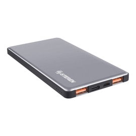 Power Bank de 5,000 mAh Turbo Charge QC con 2 salidas USB y 1 USB C Power Bank de 5,000 mAh Turbo Charge QC con 2 salidas USB y 1 USB C