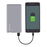 Power Bank de 5,000 mAh Turbo Charge QC con 2 salidas USB y 1 USB C