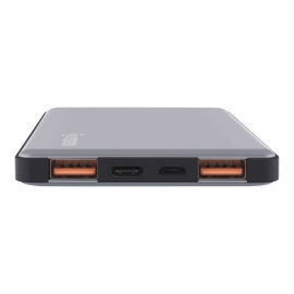 Power Bank de 5,000 mAh Turbo Charge QC con 2 salidas USB y 1 USB C