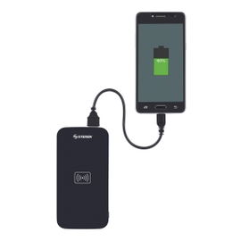 Power Bank de 6,000 mAh con cargador inalámbrico Qi Power Bank de 6,000 mAh con cargador inalámbrico Qi