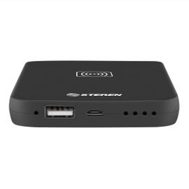 Power Bank de 6,000 mAh con cargador inalámbrico Qi Power Bank de 6,000 mAh con cargador inalámbrico Qi