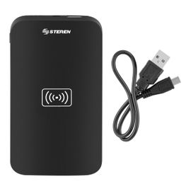 Power Bank de 6,000 mAh con cargador inalámbrico Qi Power Bank de 6,000 mAh con cargador inalámbrico Qi