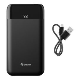 Power Bank de 8,000 mAh con 2 salidas USB y display Power Bank de 8,000 mAh con 2 salidas USB y display
