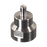 Adaptador UNIDAPT Hembra a SMB Jack (Pin Macho), Plata / Oro / Teflón.
