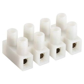Banco de terminales de 2 filas, 8 tornillos Banco de terminales de 2 filas, 8 tornillos
