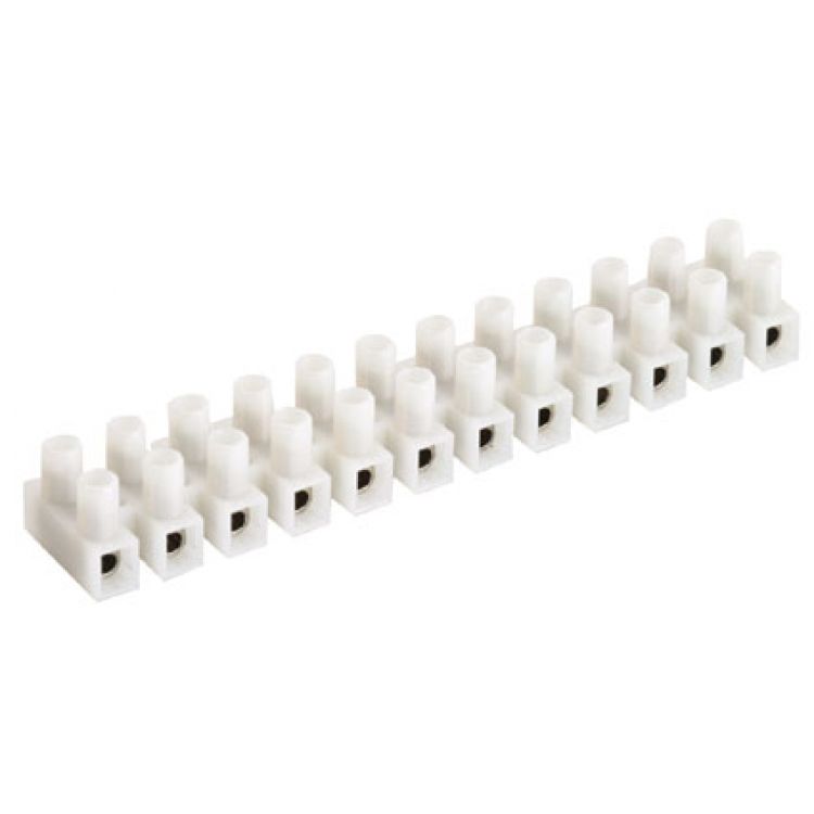 Banco de terminales de 2 filas, 24 tornillos Banco de terminales de 2 filas, 24 tornillos