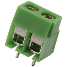 Terminal chica con 2 tornillos, para circuito impreso Terminal chica con 2 tornillos, para circuito impreso