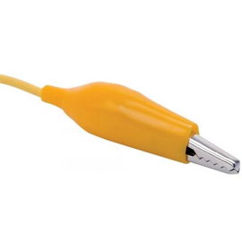 Juego de 5 cables de 40 cm con caimanes chicos