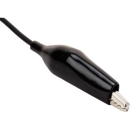 Juego de 5 cables de 40 cm con caimanes chicos