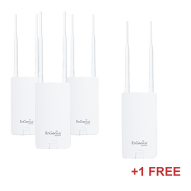 Package of 3 ENS202-EXT Long-Range Outdoor Wireless Access Points, + 1 FREE