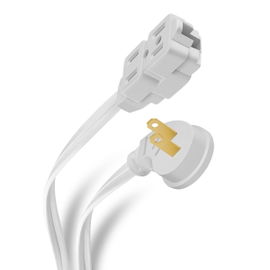 Extensión de 3 contactos con clavija a 90°, de 4 m Extensión de 3 contactos con clavija a 90°, de 4 m
